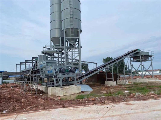 Qualität  180KW Soil Cement Mixing Plant Stabilized Soil Mixing Equipment High Accurate usine