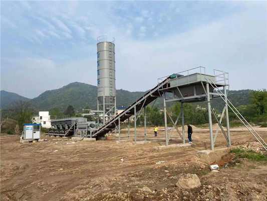 600t/H stabilisierte Boden-mischendes Stations-Wasser stabilisierte Schicht-Mischanlage-Ausrüstung