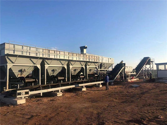 stabilisierte Mischanlage-Fertigbetriebshohe Selbstproduktivität des Boden-800t/H
