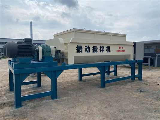 Stabilisierte Boden-Mischanlage-Teil-horizontale Mischer-Maschinen-vibrierende Art 55KW×2