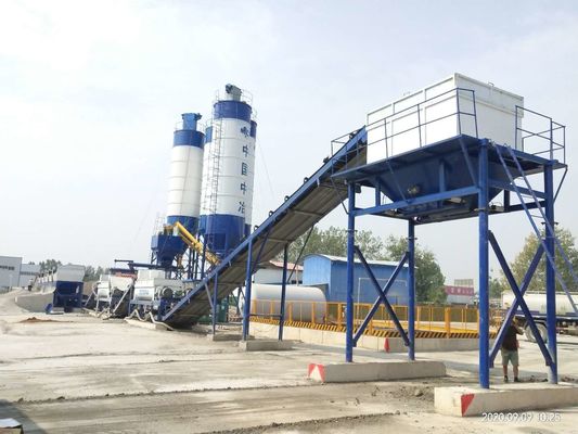 Gebäude 90m3/h Stabilisierte Bodenmischanlage Hochautomation