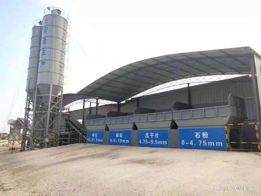 WDJ300/400/500/600 Bewegliche Bodenmischanlage Bequeme Wartung